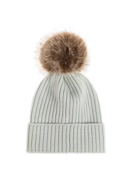 Czapka dziecięca Moncler Enfant zielona