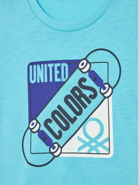 Dětské tričko United Colors Of Benetton modré