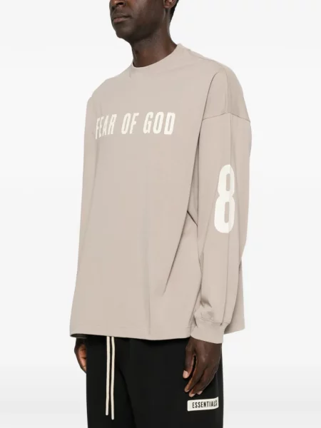Дълго тениска Fear Of God Essentials с принт