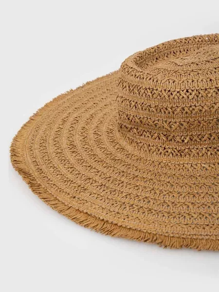 Klobouk Abercrombie & Fitch béžová