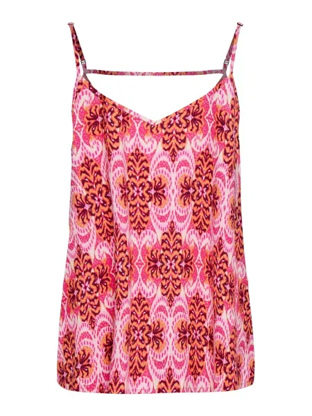 ONLY Top ONLNOVA LIFE PARIS mauve fucsia portocaliu