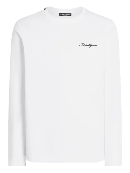 Tricou Dolce & Gabbana cu imagine alb