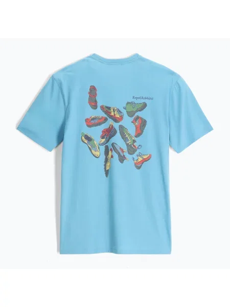 Koszulka Royal Robbins RR Graphic Tee niebieska
