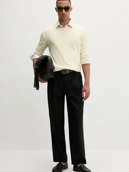 Calvin Klein férfi pulóver sárga
