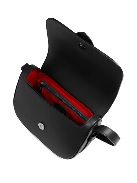 Geanta de piele Lancel din piele negru