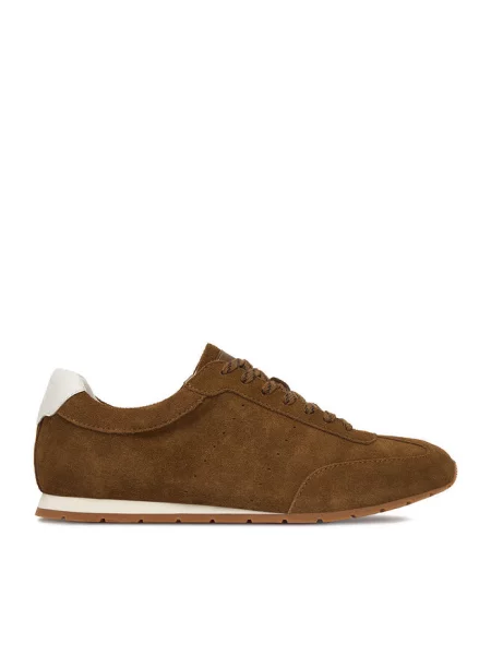 Sneakersy Guess Jeans brązowe