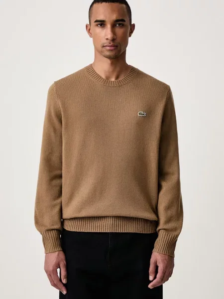 Lacoste pulover pentru femei din lână maro