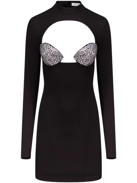 Rochie Area de cristal de costum negru