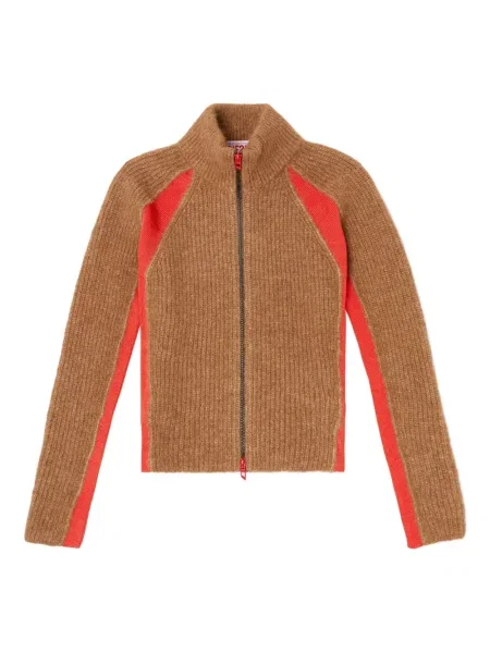 Cardigan Diesel maro