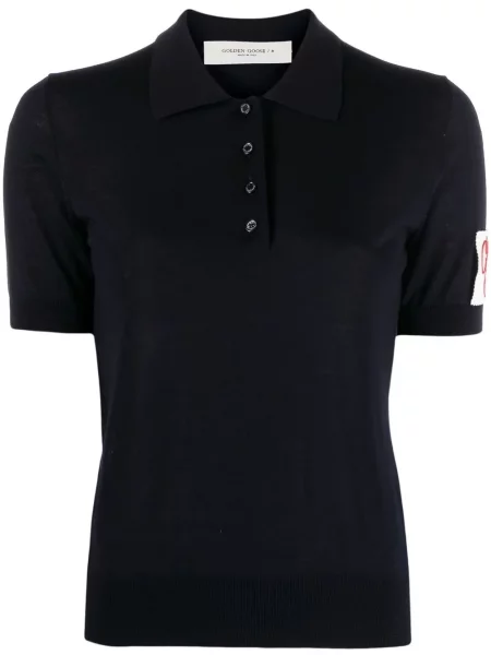 Polo Golden Goose albastru