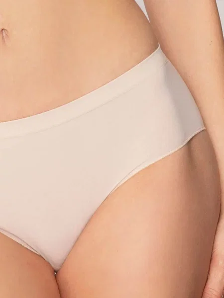 Женские однотонные трусики FIGI_GATTA_BIKINI_CLASSIC_SENSUAL_SKIN чорні