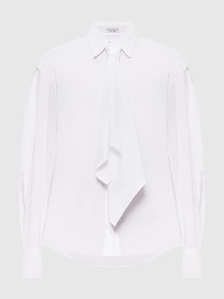 Рубашка Brunello Cucinelli белая