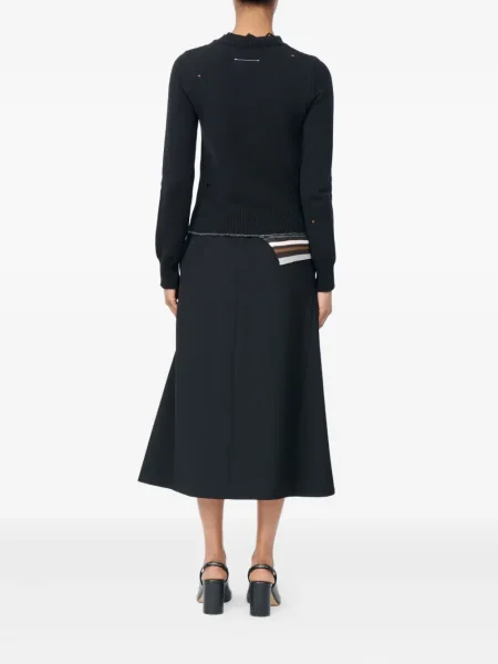 Pulover Mm6 Maison Margiela cu dungi negru