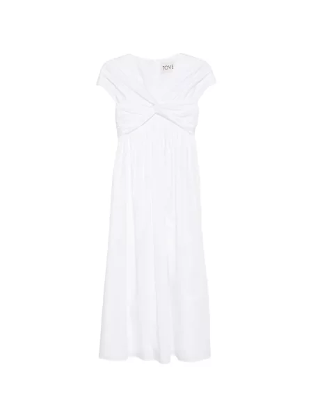 Rochie midi Tove alb