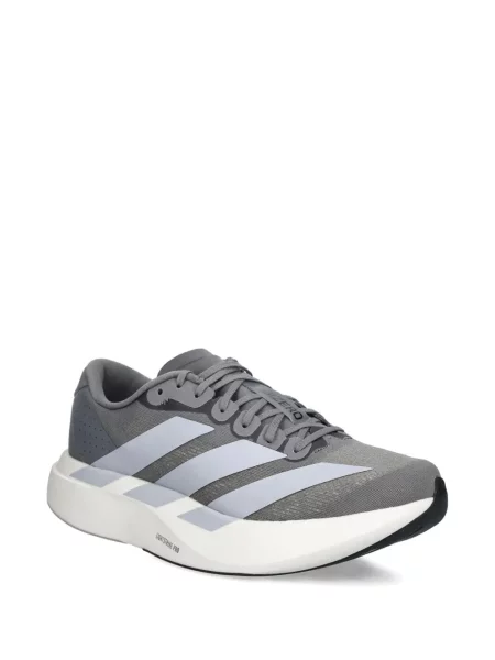 Sneakerși Adidas Adizero cu dungi din piele de căprioară negru