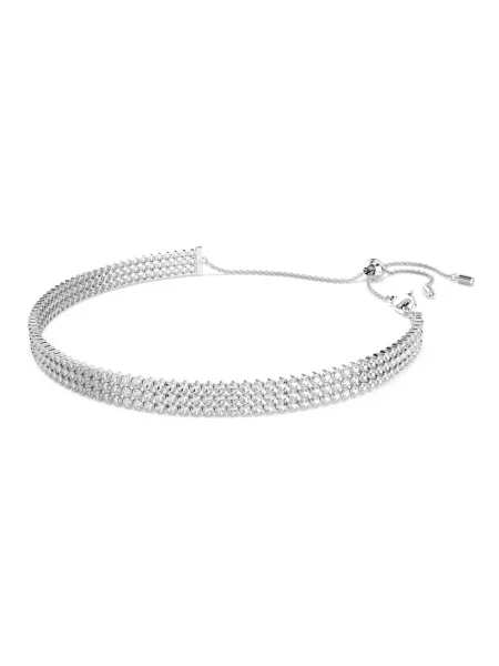 Naszyjnik Swarovski biały