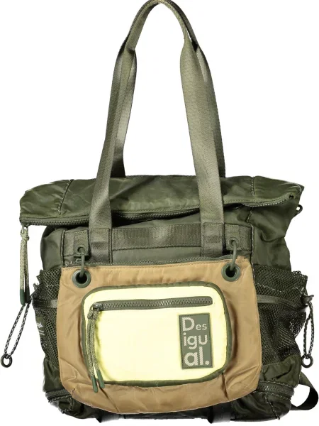 Torebka Desigual w stylu grunge zielona