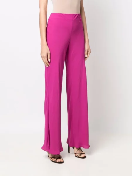 Pantaloni Alberta Ferretti roz