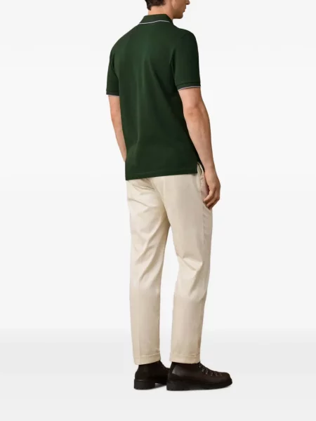 Scurt tricou polo Hackett London verde