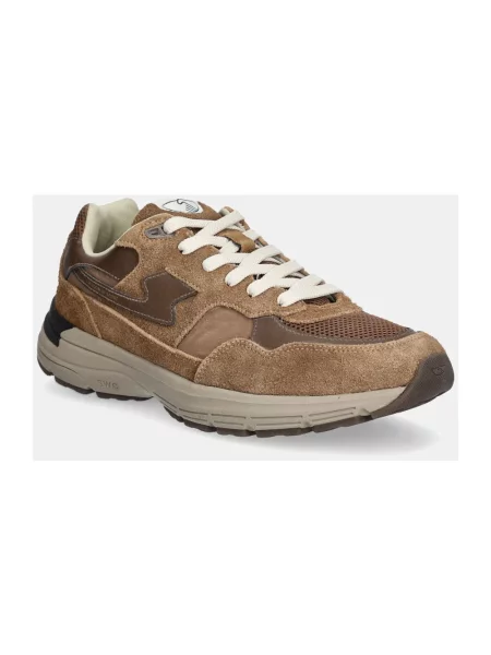 Sneakersy S.w.c Stepney Workers Club zamszowe brązowe