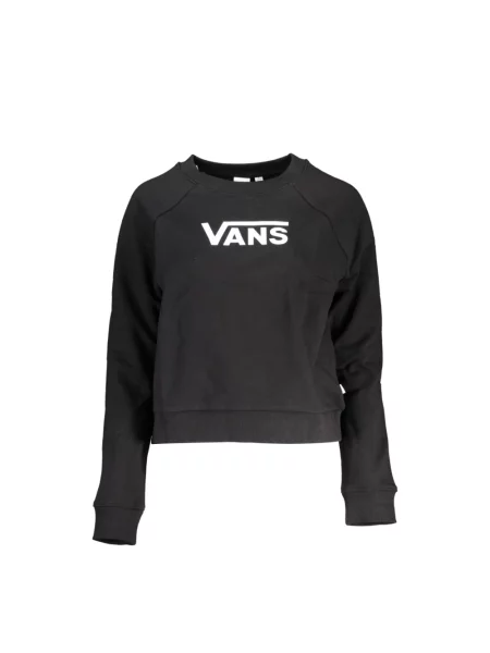 Długa bluza Vans z długim rękawem czarna