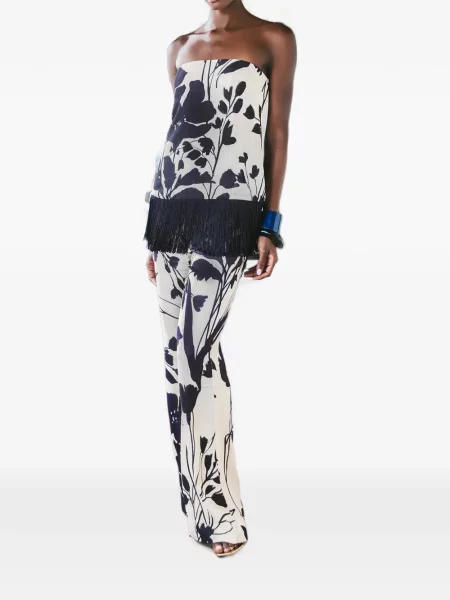 Pantaloni Cara Cara cu model floral cu imagine