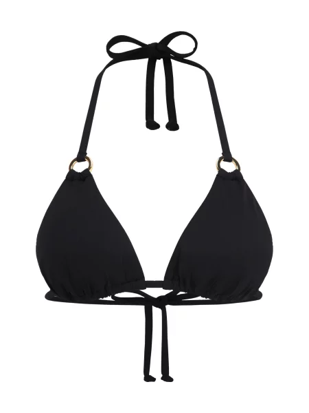 LASCANA Bikini zgornji del črna