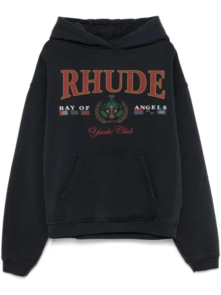 Hanorac cu glugă Rhude negru