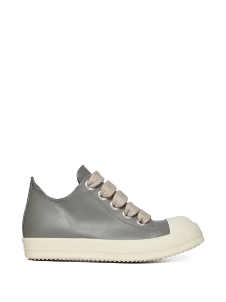 Sneakerși Rick Owens din piele gri