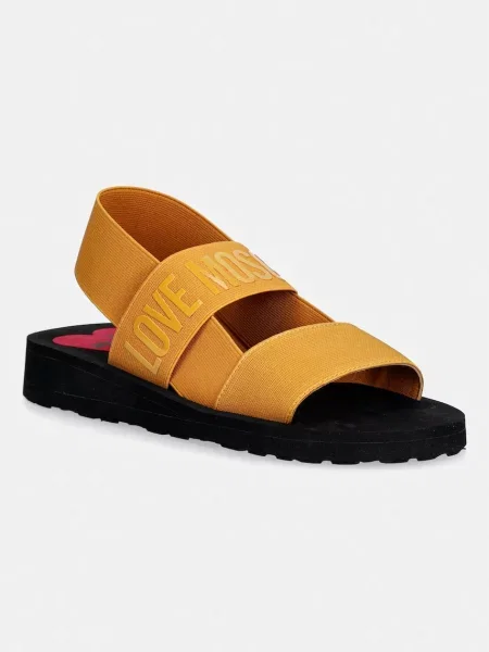 Love Moschino női szandál narancsszínű