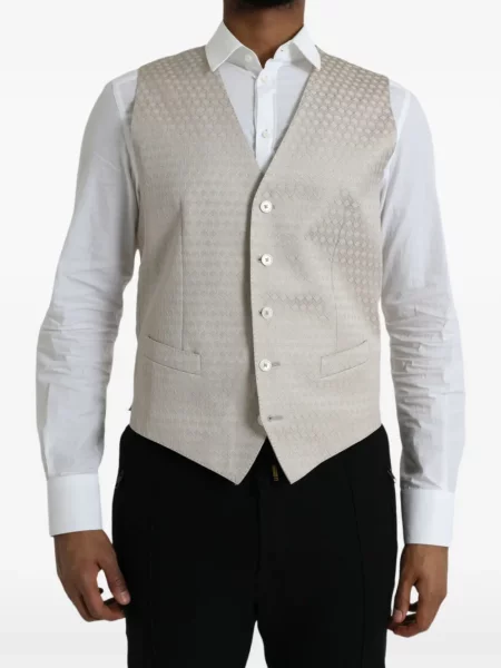 Vestă Dolce & Gabbana cu imprimeu geometric