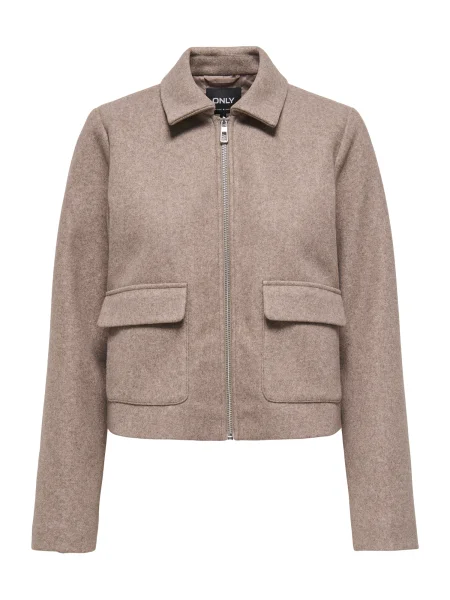 ONLY Geacă de primăvară-toamnă ONLVela taupe gri