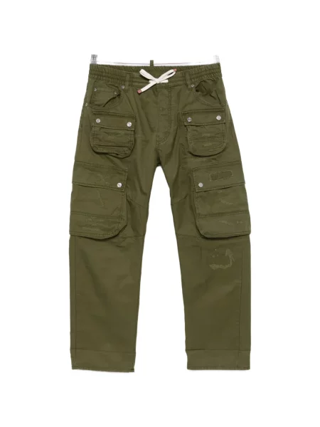 Șnur de strângere pantaloni Dsquared2 verde
