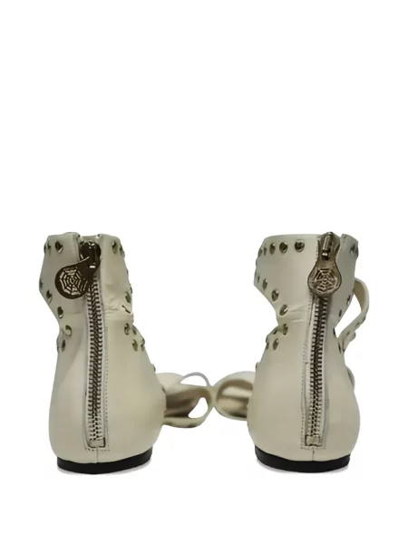 Sandale Charlotte Olympia cu tepi auriu