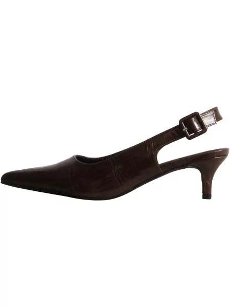 Pantofi The Divine Factory maro