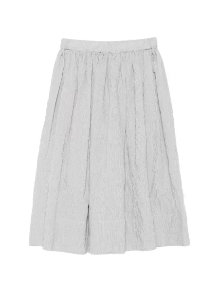 Spódnica midi Apuntob w paski niebieska