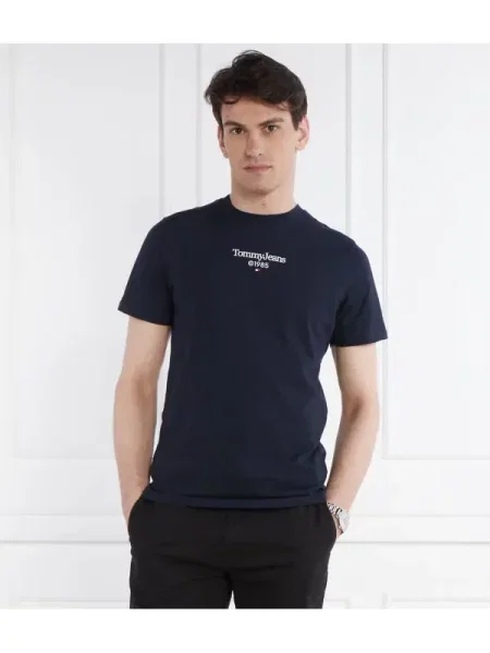 Tommy Jeans Póló ENTRY TEE EXT kék