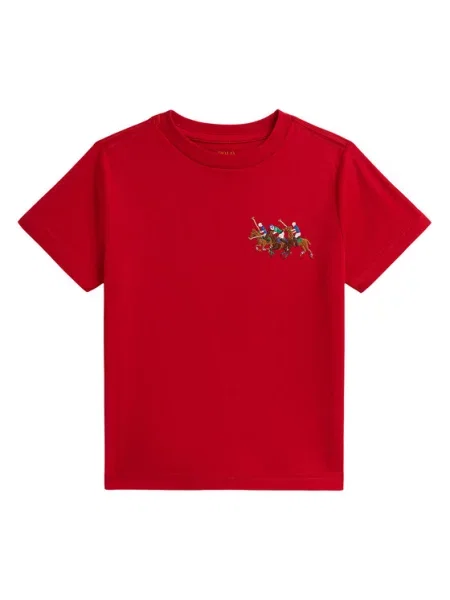 Dětské polotričko Polo Ralph Lauren červené