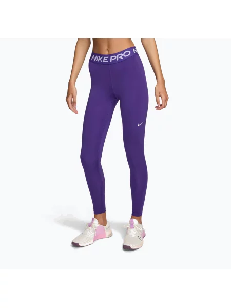 Легінси Nike Pro Tight court purple/white білі