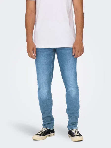 Only & Sons Jeans ONSWEFT denim albastru