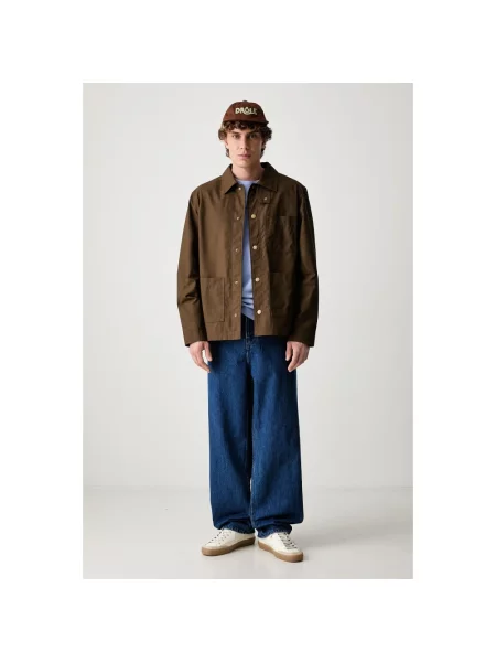 A.P.C. kurtka Blouson Gabriel brązowa