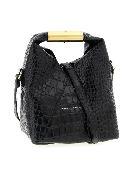 Maison Margiela torebka skórzana czarny