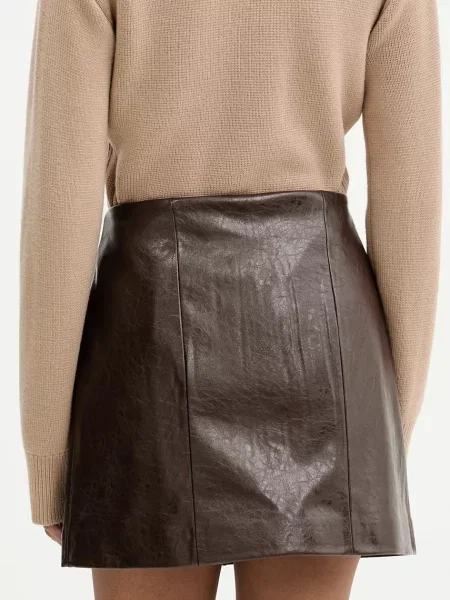 HUGO fustă mini evazați maro