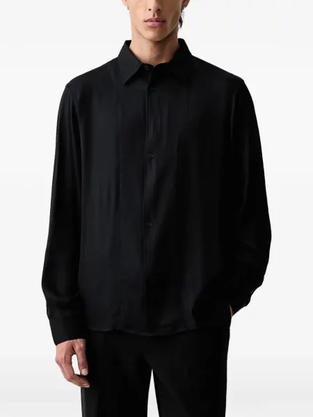 Lung cămașă Armani Exchange negru