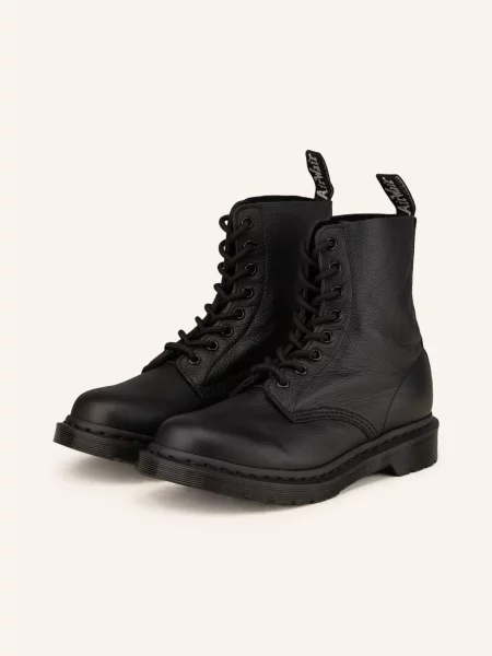 Dr. Martens Botki Sznurowane Pascal Mono schwarz czarne