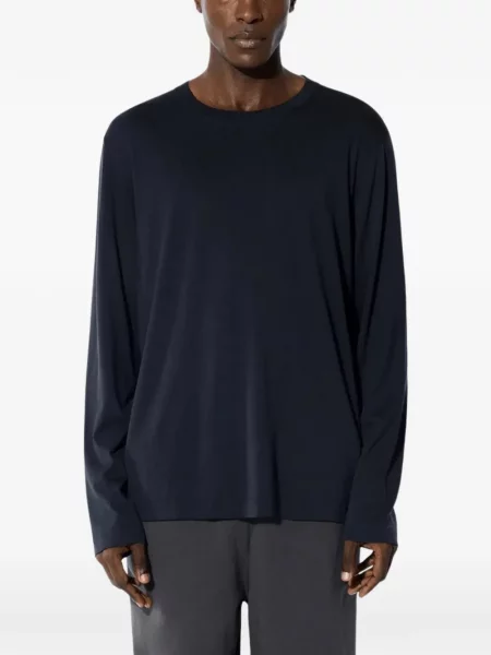 Lung tricou Cdlp albastru