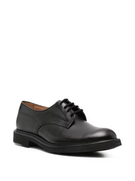 Pantofi derby Tricker's din piele negru