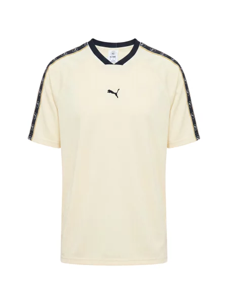 PUMA Tricou CLASS galben pastel negru