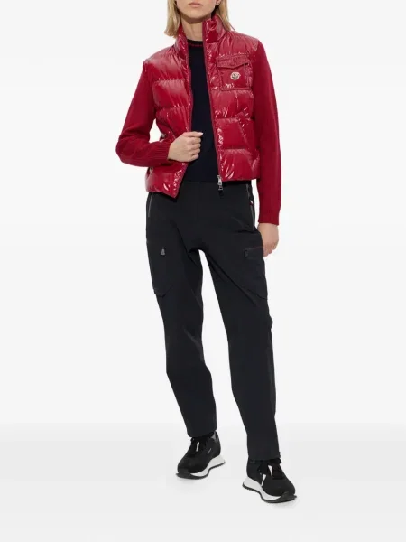 Tricou Moncler tricotate albastru
