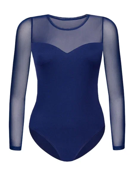 TEYLI Tricou body noapte albastru
